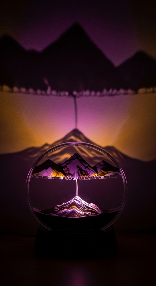 Sandrift Lamp Dark Room Ambiance